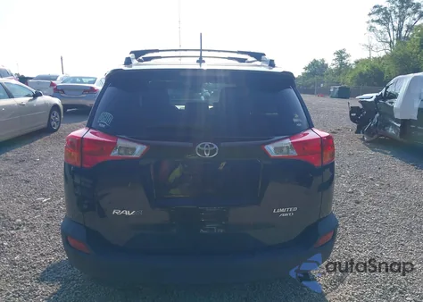 2014 Toyota Rav4 Limited из США, поврежденный, VIN 2T3DFREV5EW187988
